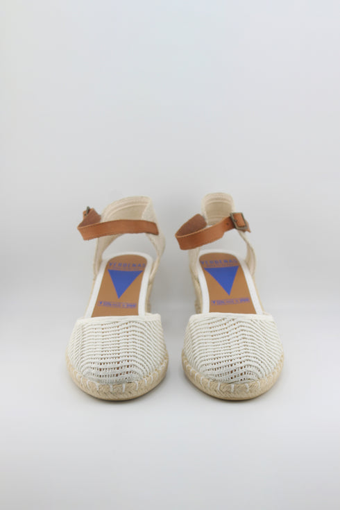 Verbenas Suede Espadrille Wedge Sandals